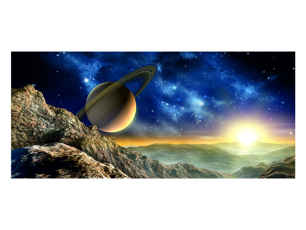 Fototapeta vliesová Saturn 202 x 90 cm