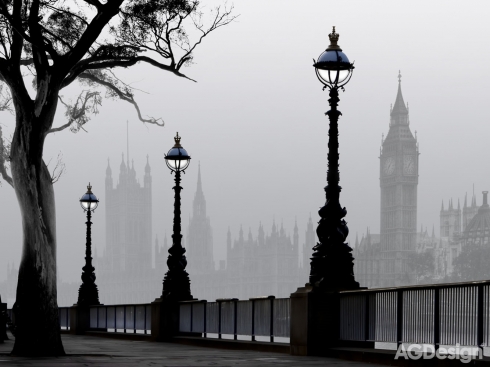 Fototapeta vliesová Magický Londýn 360 x 270 cm