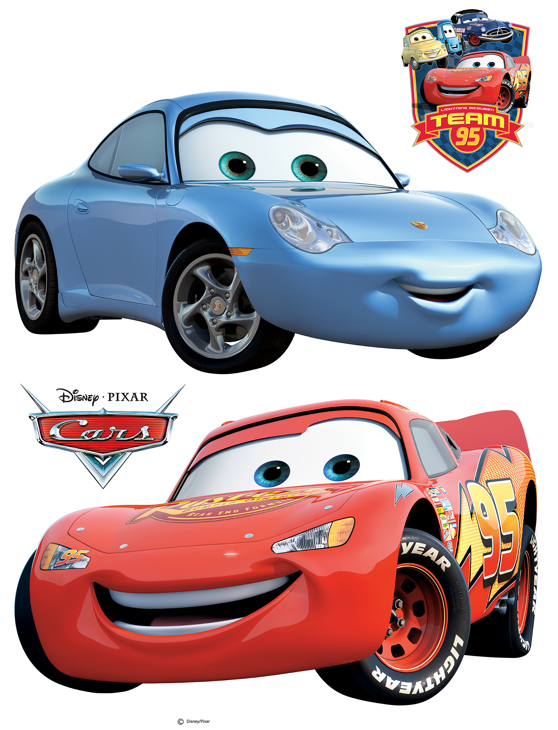 Dětské samolepky Disney Cars