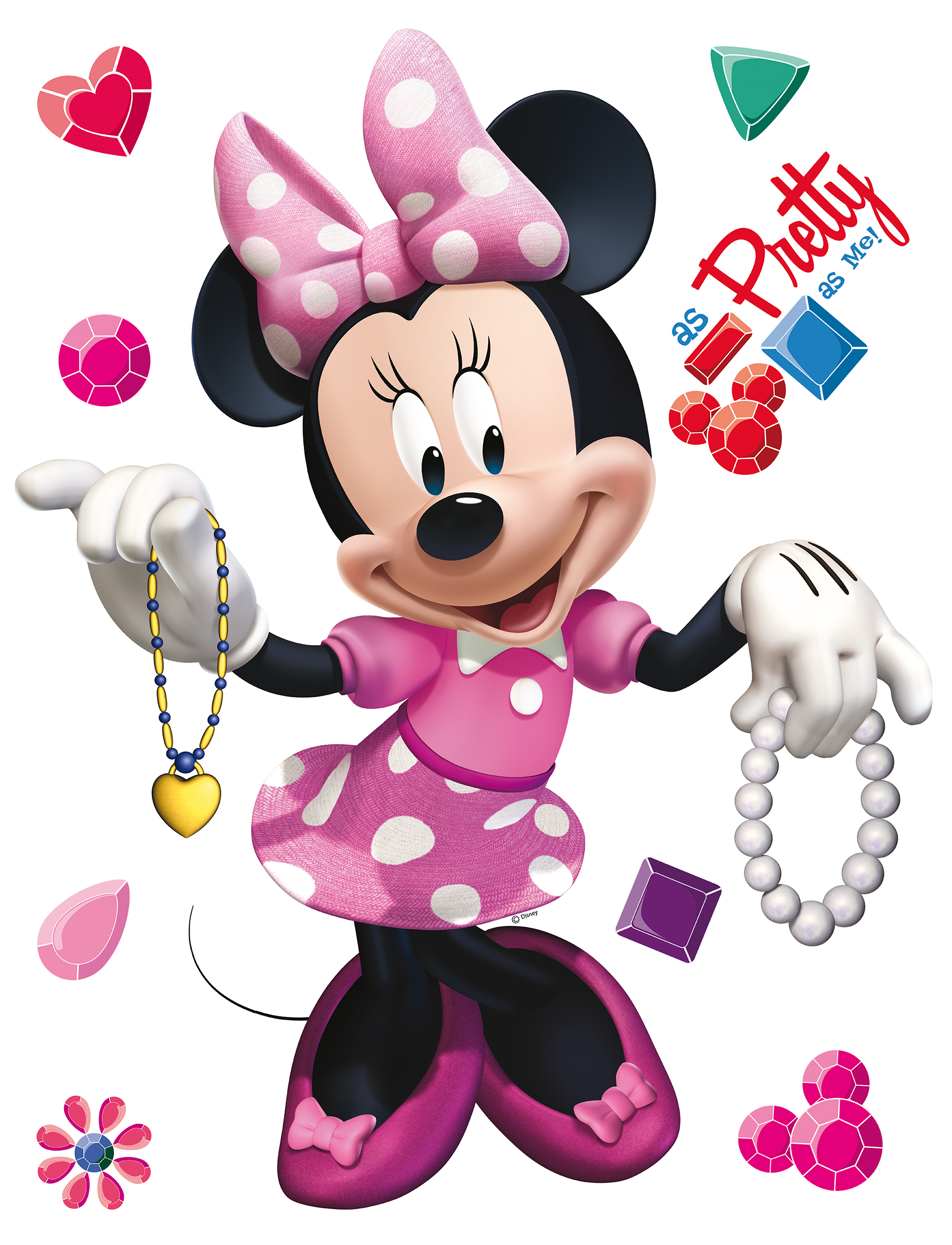 Dětské samolepky Disney Mickey, Minnie