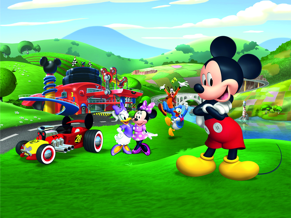 Dětské fototapety Disney Mickey, Minnie