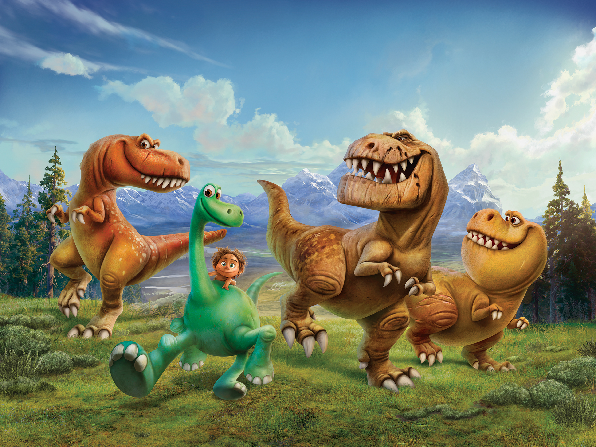 Dětské fototapety Disney Dinosaurus