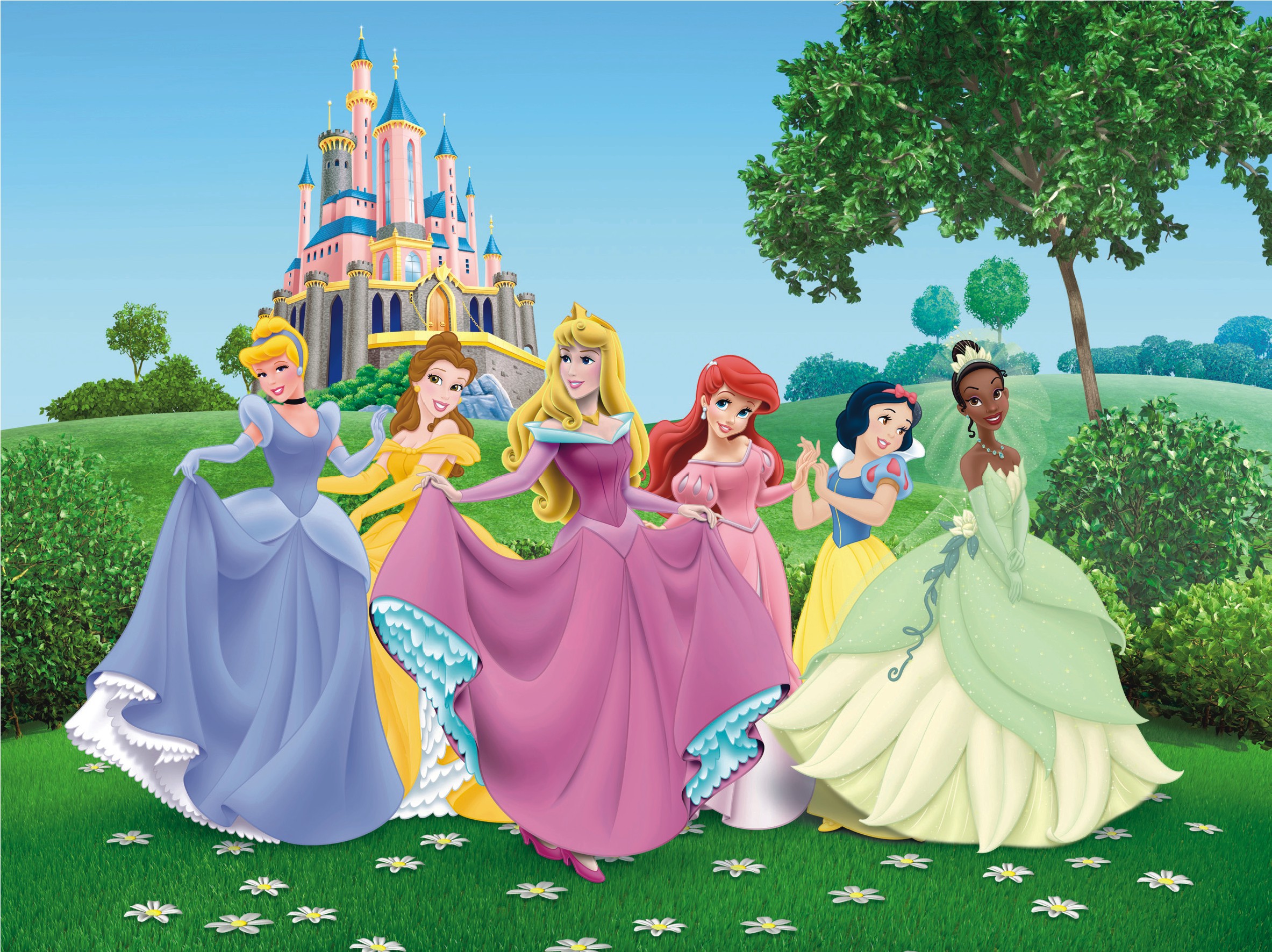 Dětské fototapety Disney Princezny