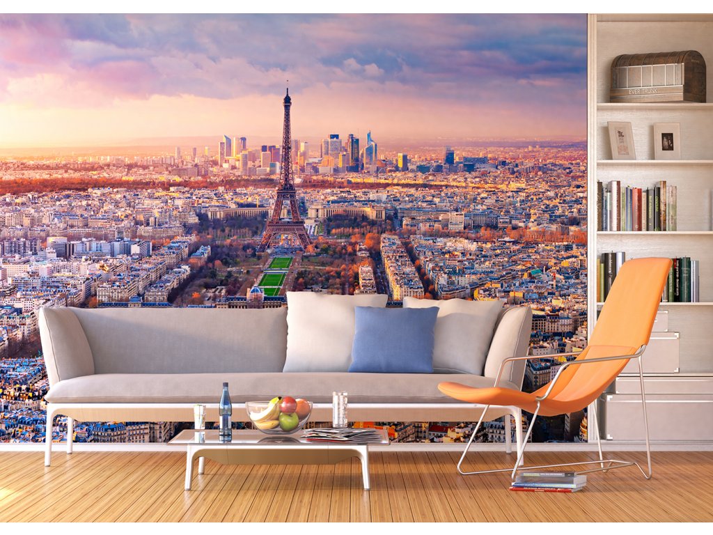Fototapeta vliesová Paříž 360 x 270 cm
