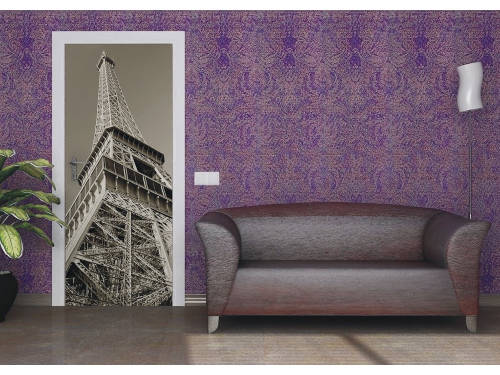 Fototapeta vliesová Paříž 90 x 202 cm