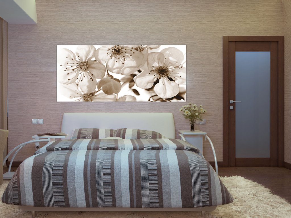 Fototapeta vliesová Květiny 202 x 90 cm