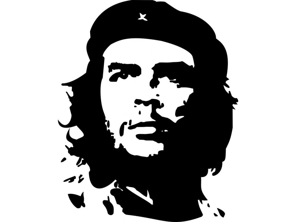 Samolepka na zeď Che Guevara