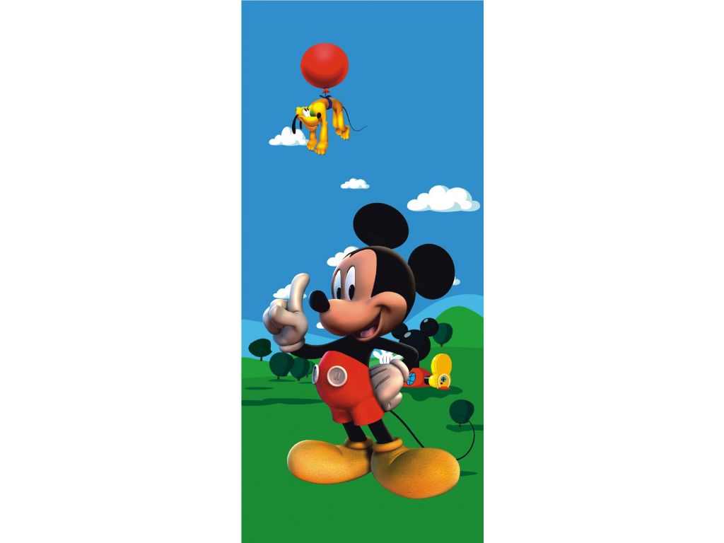 Dětská vliesová fototapeta AG Design FTDN V 5407 Disney Mickey 90 x 202 cm