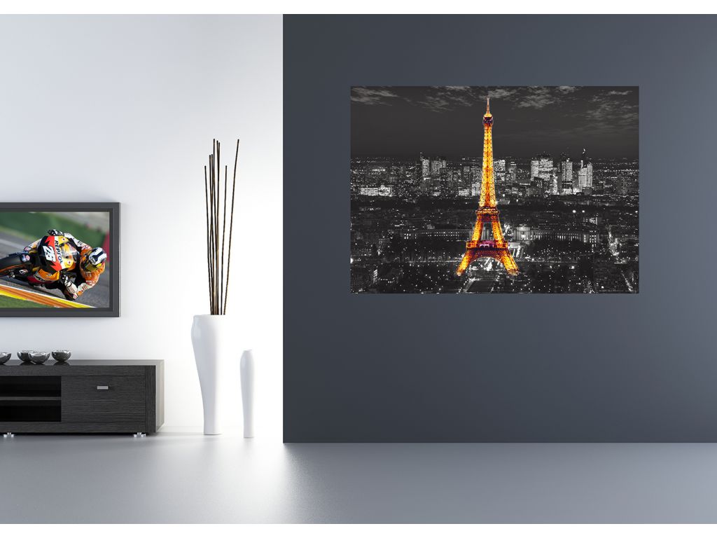 Vliesová fototapeta AG Design FTN M 2643 Eiffelova věž v noci 160 x 110 cm