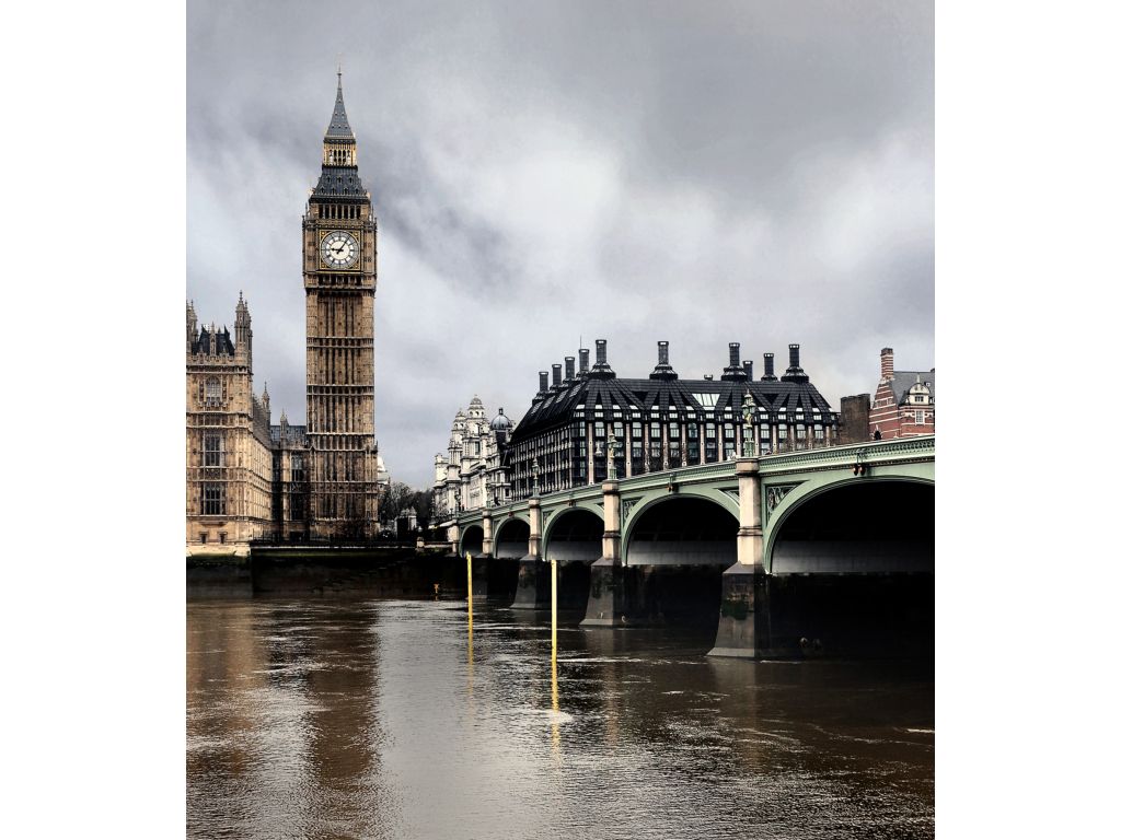 Fototapeta vliesová Londýn Big Ben 180 x 202 cm