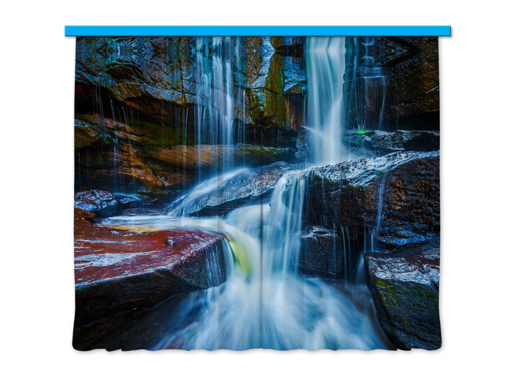 Foto závěs Vodopád 280 x 245 cm, úplné zastínění
