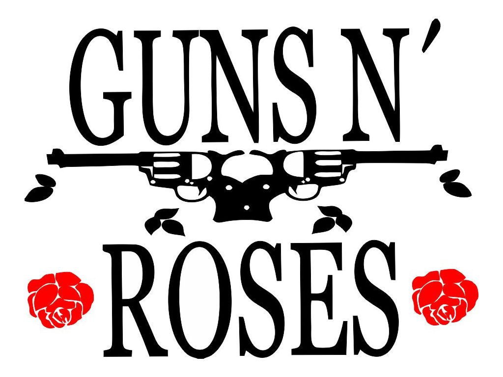 Samolepka na zeď Guns N' Roses