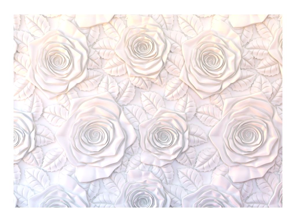 Fototapeta vliesová 3D růže 160 x 110 cm