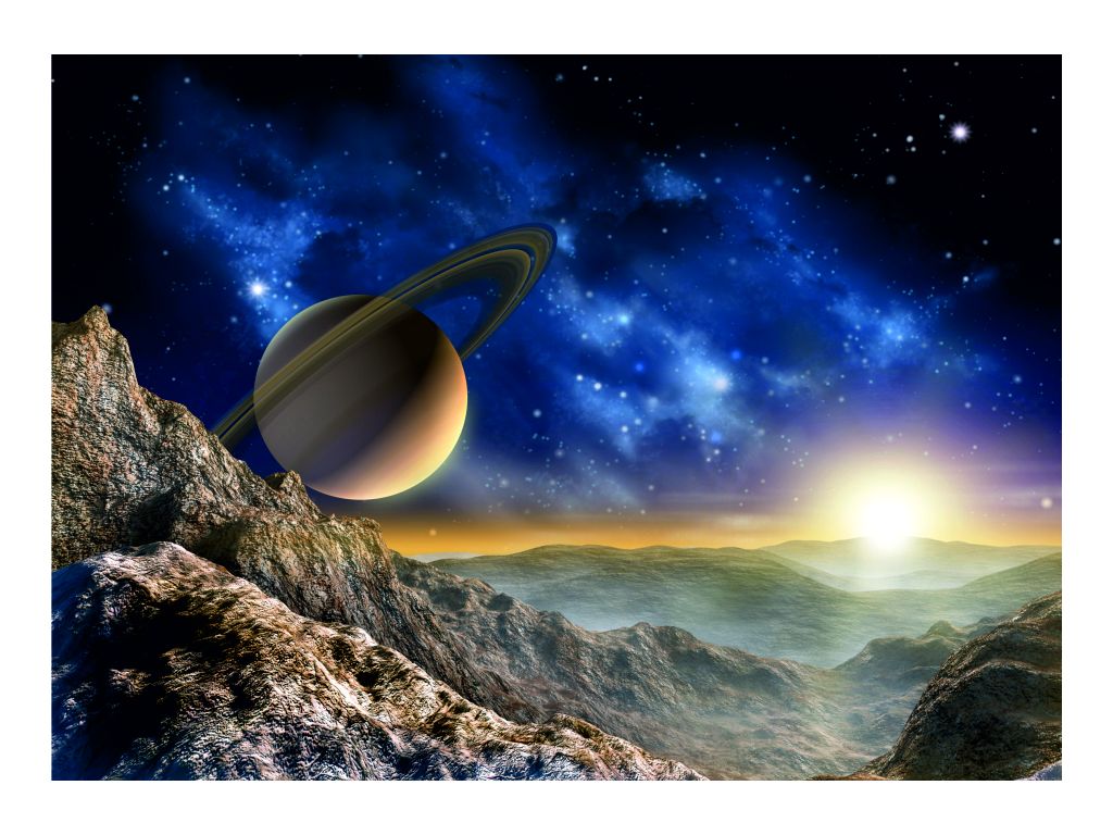 Fototapeta vliesová Saturn 160 x 110 cm