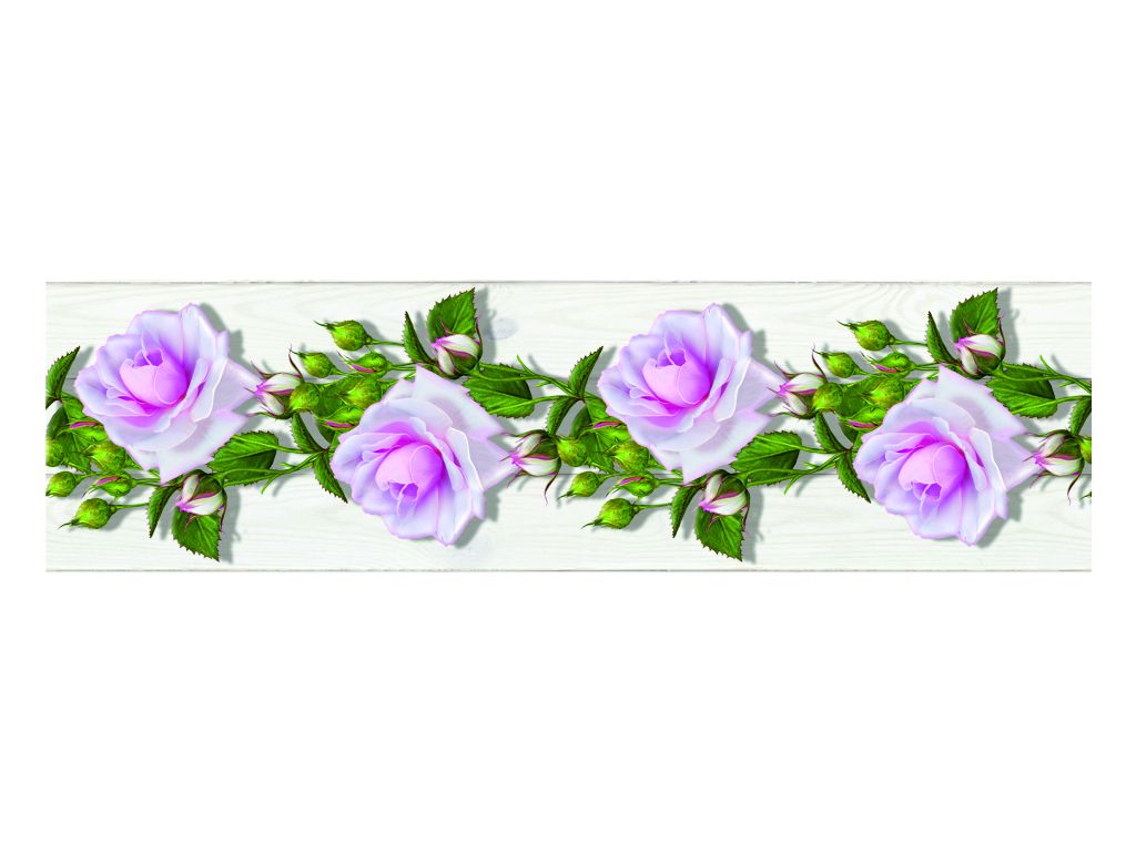 Samolepicí bordura AG Design WB 8229 Květiny 5 m x 0,14 m