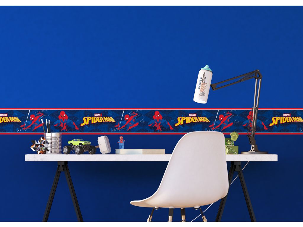 Dětská samolepící bordura AG Design WBD 8105 Spiderman 5 m x 0,14 m