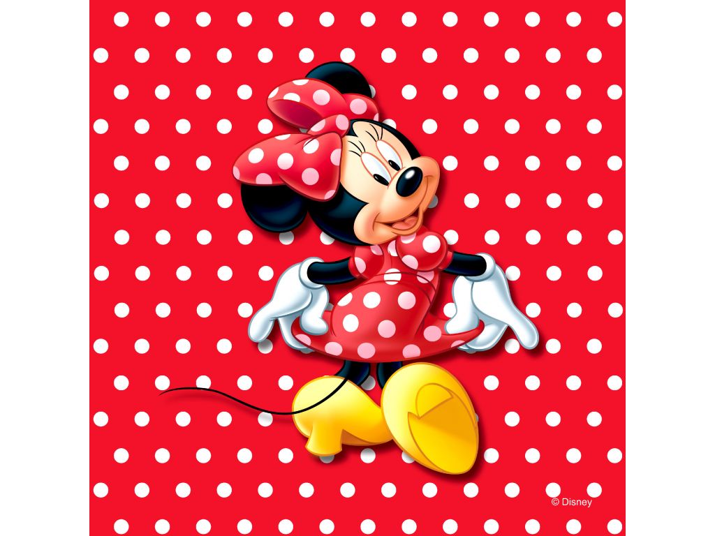 Dětský dekorační polštářek AG Design CND 3126 Disney Minnie 40 x 40 cm
