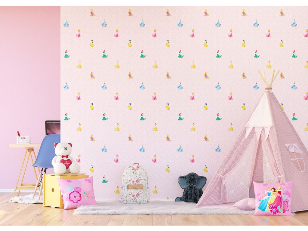 Dětský dekorační polštářek AG Design CND 3127 Disney Princezny 40 x 40 cm