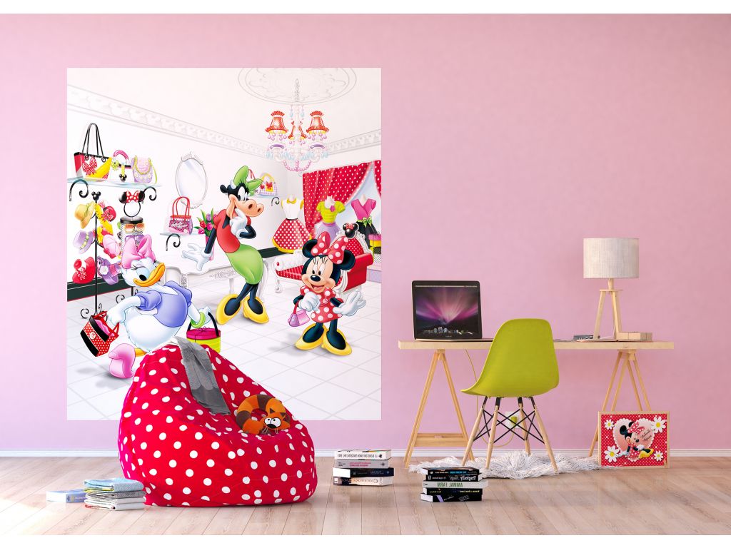 Dětská vliesová fototapeta AG Design FTDN XL 5108 Disney Minnie nakupuje 180 x 202 cm