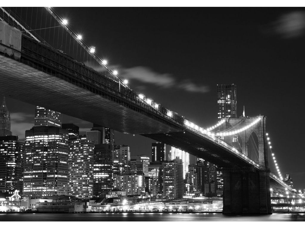 Fototapeta AG Design FTS 1305 Brooklynský most 360 x 254 cm