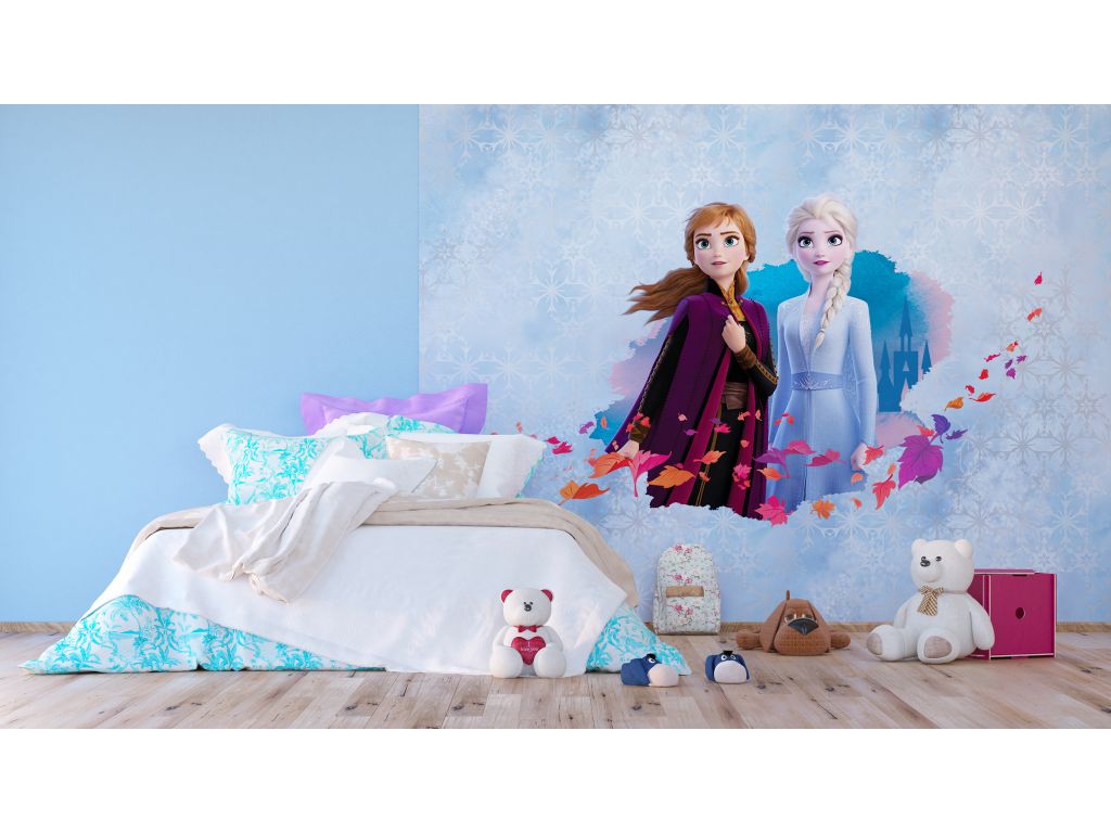Dětská vliesová fototapeta AG Design FTDNXXL 5074 Disney Ledové království 2, 360 x 270 cm