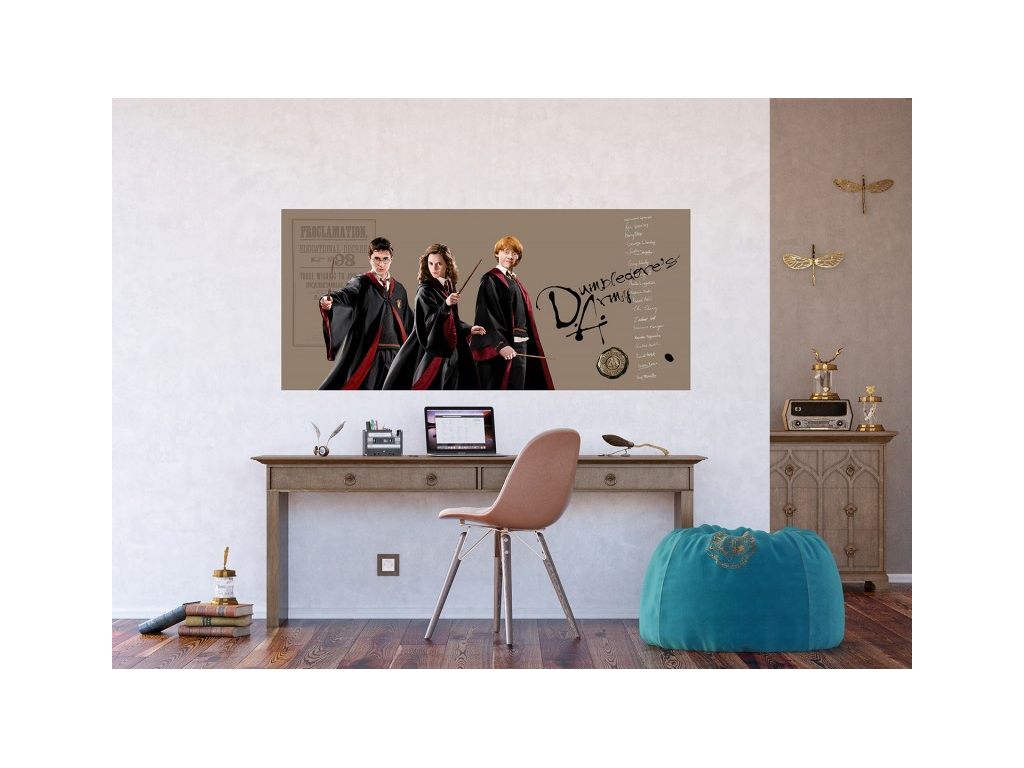Dětská vliesová fototapeta AG Design FTDH 979 Harry Potter 170 x 75 cm