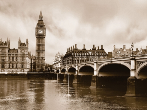 Fototapeta vliesová Londýn 360 x 270 cm
