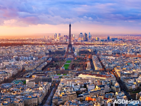 Fototapeta vliesová Paříž 360 x 270 cm